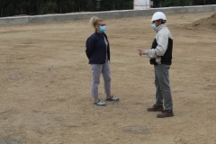 AVANZA LA CONSTRUCCIÓN DE NUEVA MULTICANCHA UBICADA EN LAS VENTANAS