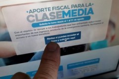 HABILITAN PLATAFORMA WEB PARA ACCEDER AL APORTE FISCAL PARA LA CLASE MEDIA