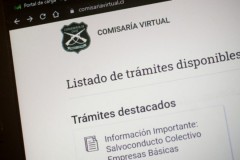 PERMISOS TEMPORALES SÓLO PODRÁN SER OBTENIDOS CON CLAVE ÚNICA O REGISTRÁNDOSE EN EL SITIO WEB COMISARÍA VIRTUAL