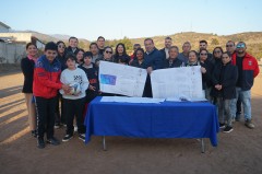 COMENZAMOS A RECUPERAR LA MULTICANCHA DE LA POBLACIÓN EL ESFUERZO
