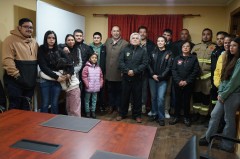 BOMBEROS VIAJAN A CAPACITARSE A ESTADOS UNIDOS